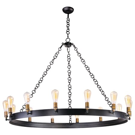 Maxim Noble-Chandelier 26276BKNAB